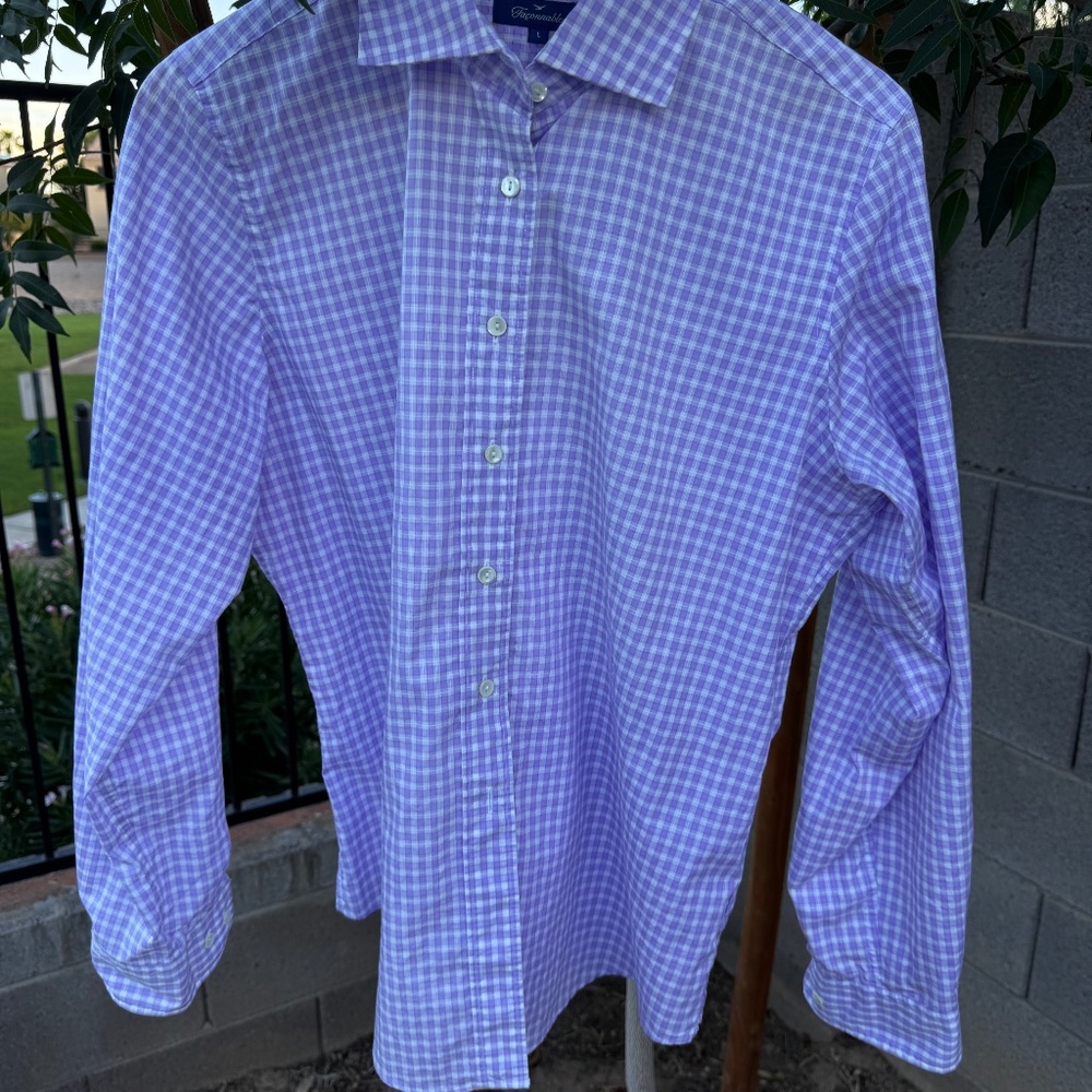 Faconnable 100% Cotton Button-down Size L
